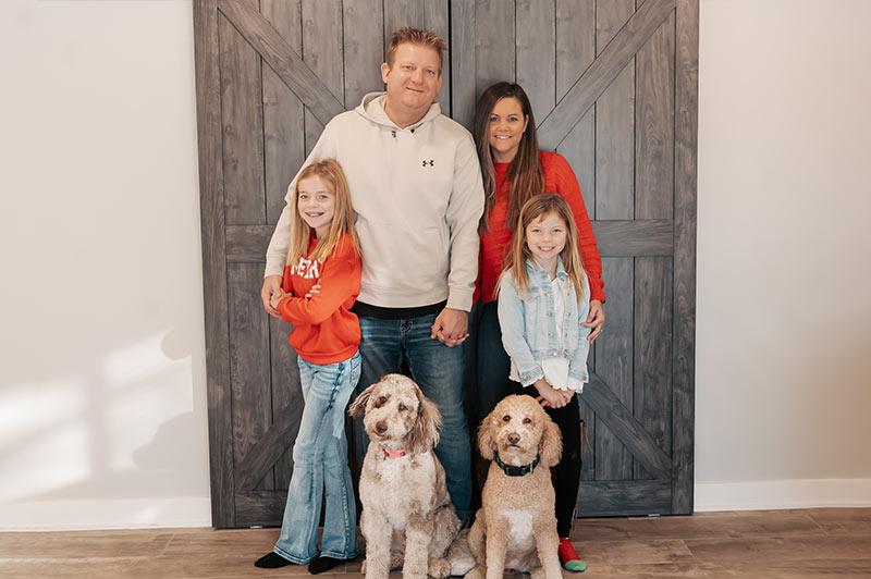 family3 The Kunz Family and dogs